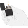 Zippo Classic 236, тёмно-серый мат 236_3141